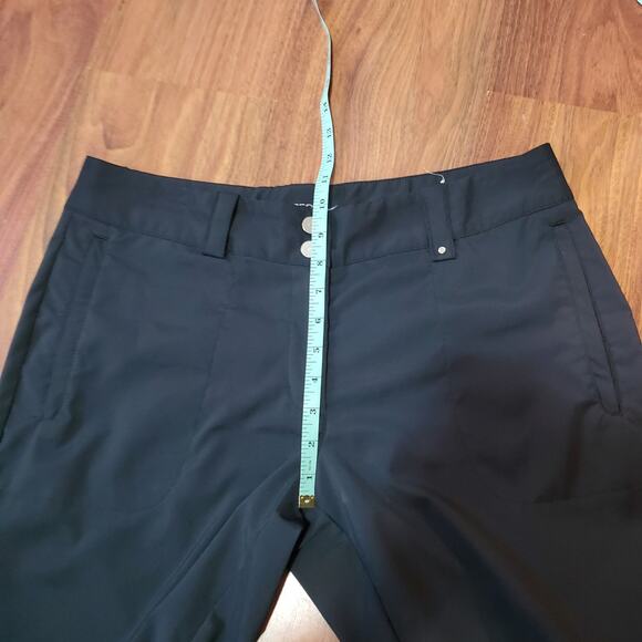 Nike Golf Dri-Fit Black Pants Audrey Tour Performance Women's Size 10 Activewear - Picture 14 of 15
